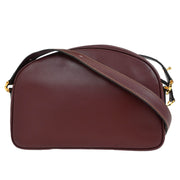 Cartier Bordeaux Leather must de Cartier Shoulder Bag 125293