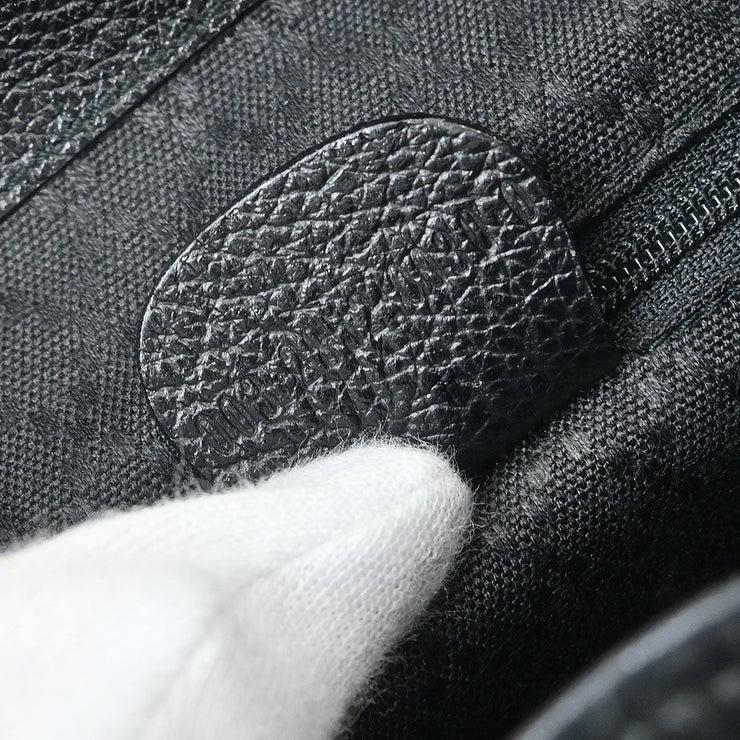 Gucci Black Suede Bamboo Backpack 003.2852.0030.0 125294