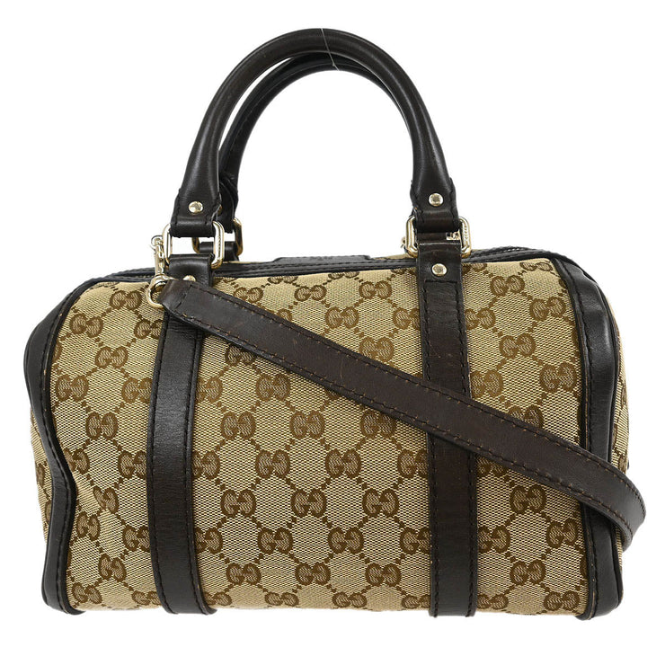 Gucci Beige GG 2way Duffle Handbag 269876 502752 125295
