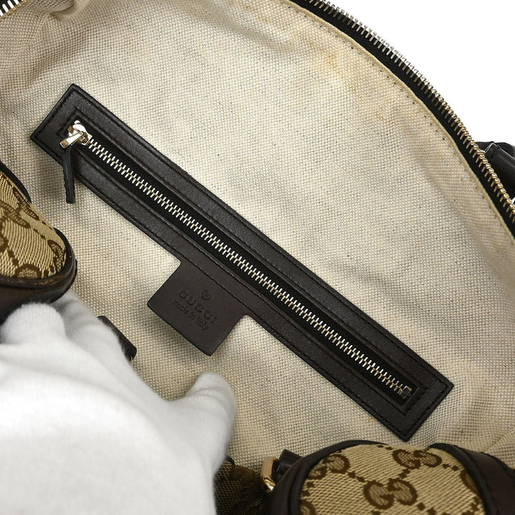 Gucci Beige GG 2way Duffle Handbag 269876 502752 125295