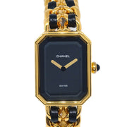 Chanel Premiere Watch Gold #S A.C.***** 125688