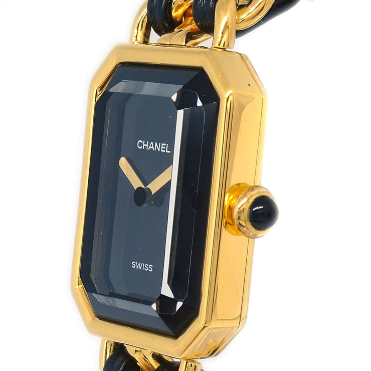 Chanel Premiere Watch Gold #S A.C.***** 125688