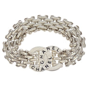 Chanel CC Bracelet Silver 98P 125690