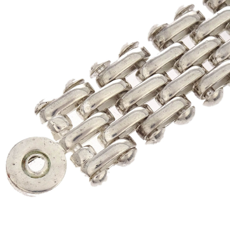 Chanel CC Bracelet Silver 98P 125690