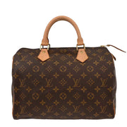 Louis Vuitton Monogram Speedy 30 Handbag M41526 AA1007 125698