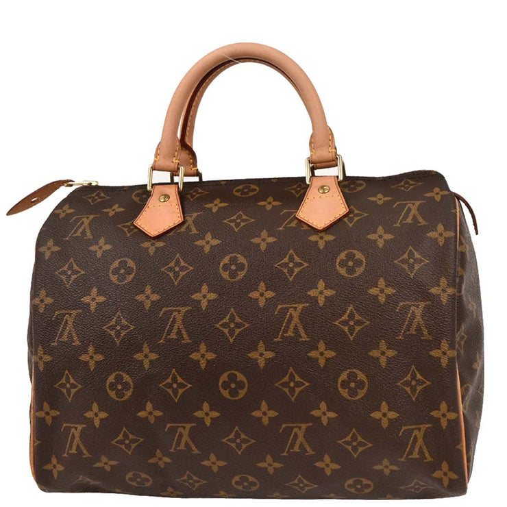 Louis Vuitton Monogram Speedy 30 Handbag M41526 AA1007 125698