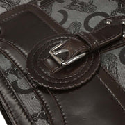 Celine Brown Black C Macadam Boogie Bag Handbag CUS0/16 125701