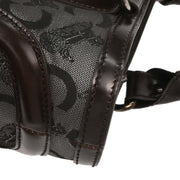 Celine Brown Black C Macadam Boogie Bag Handbag CUS0/16 125701