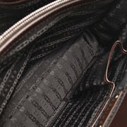 Celine Brown Black C Macadam Boogie Bag Handbag CUS0/16 125701