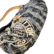 Louis Vuitton Blue Monogram Denim Mini Pleaty Raye Handbag M95333 SR1026 125702