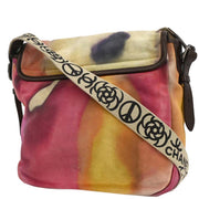 Chanel Yellow Suede Flap Shoulder Bag 125710