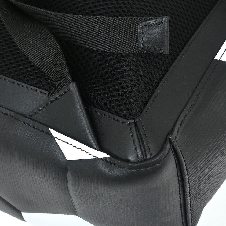 Louis Vuitton Black White Epi Apollo Backpack M52186 RI1158 125712