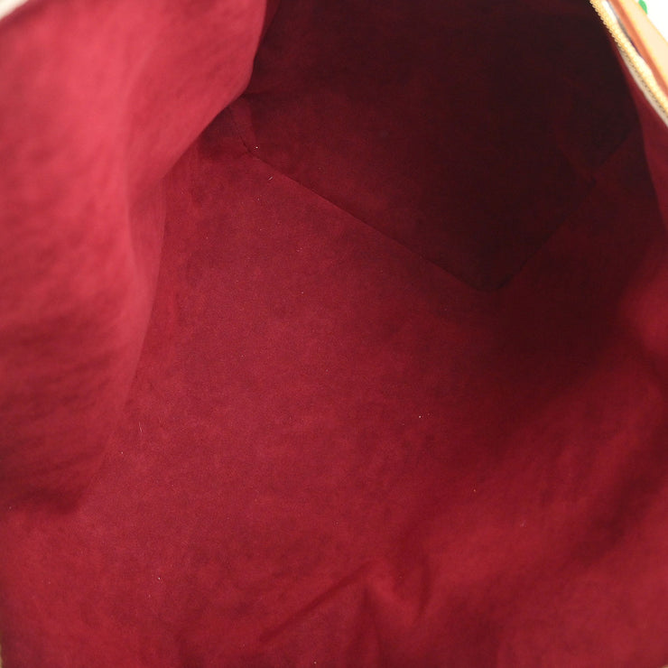 Louis Vuitton White Monogram Multicolor Keepall 45 Handbag M92641 FL0064 125721