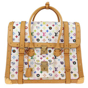 Louis Vuitton White Eye Love Monogram Sac Gigantic Handbag M92057 LM0033 125724