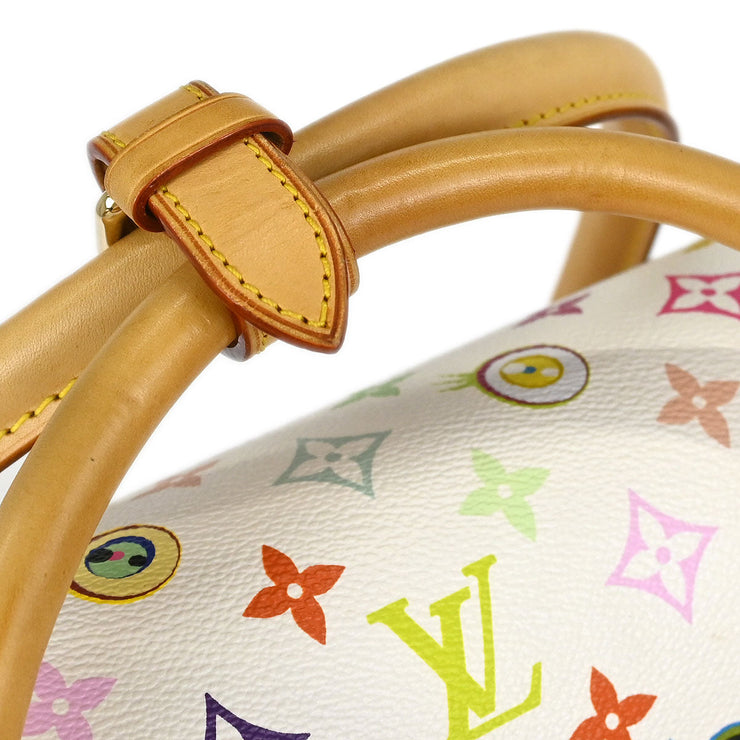 Louis Vuitton White Eye Love Monogram Sac Gigantic Handbag M92057 LM0033 125724