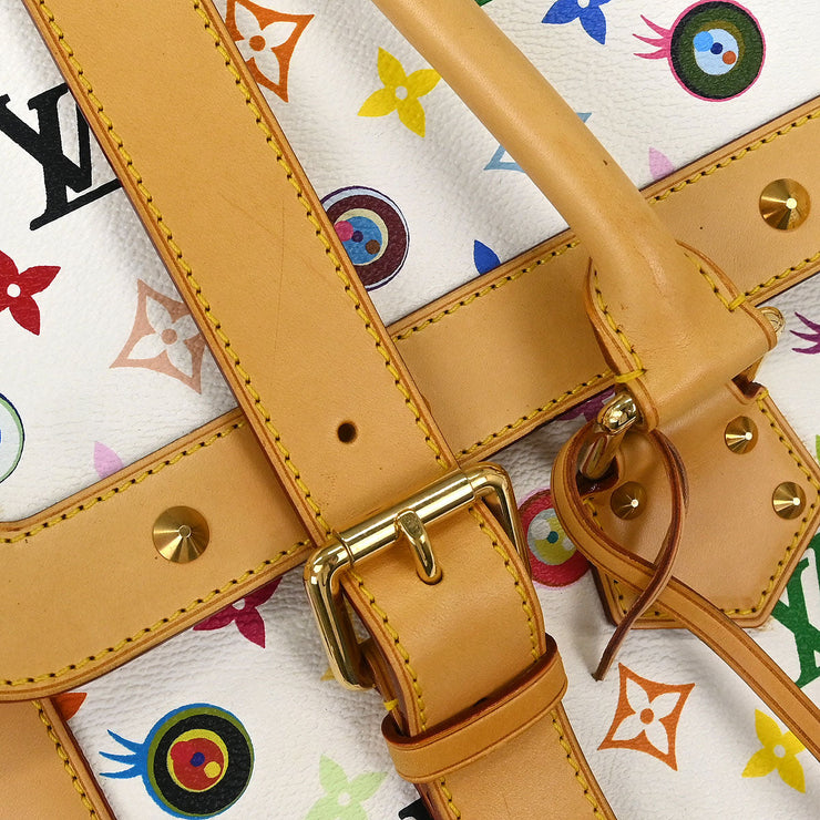 Louis Vuitton White Eye Love Monogram Sac Gigantic Handbag M92057 LM0033 125724