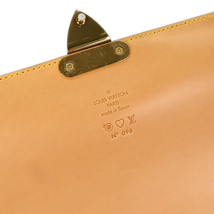 Louis Vuitton White Eye Love Monogram Sac Gigantic Handbag M92057 LM0033 125724