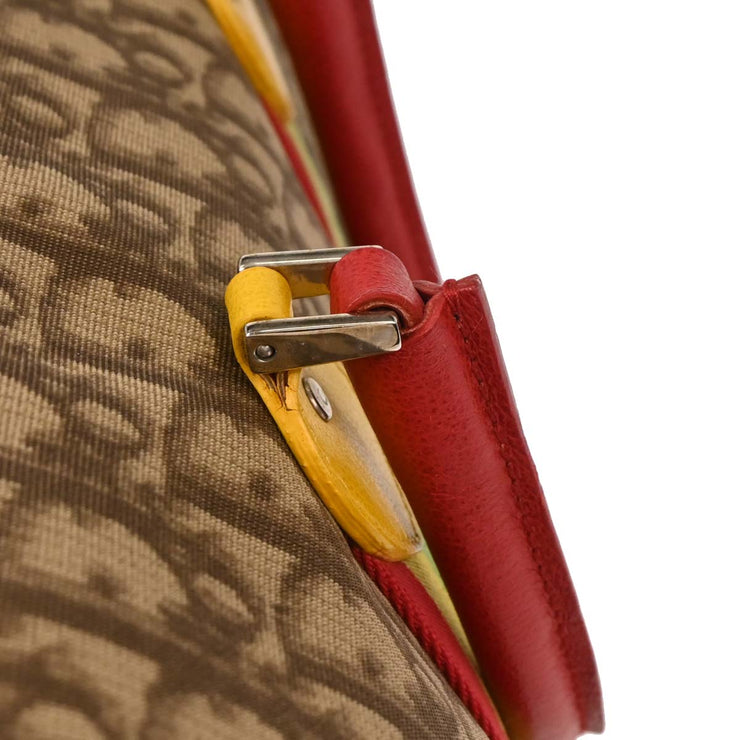 Christian Dior Brown Rasta-Color Trotter Handbag 05-MA-0044 125725