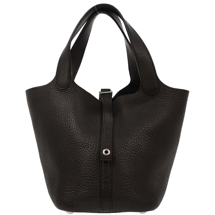 Hermes Cafe Taurillon Clemence Picotin Lock 18 PM Handbag CO.11 Square: L 125728