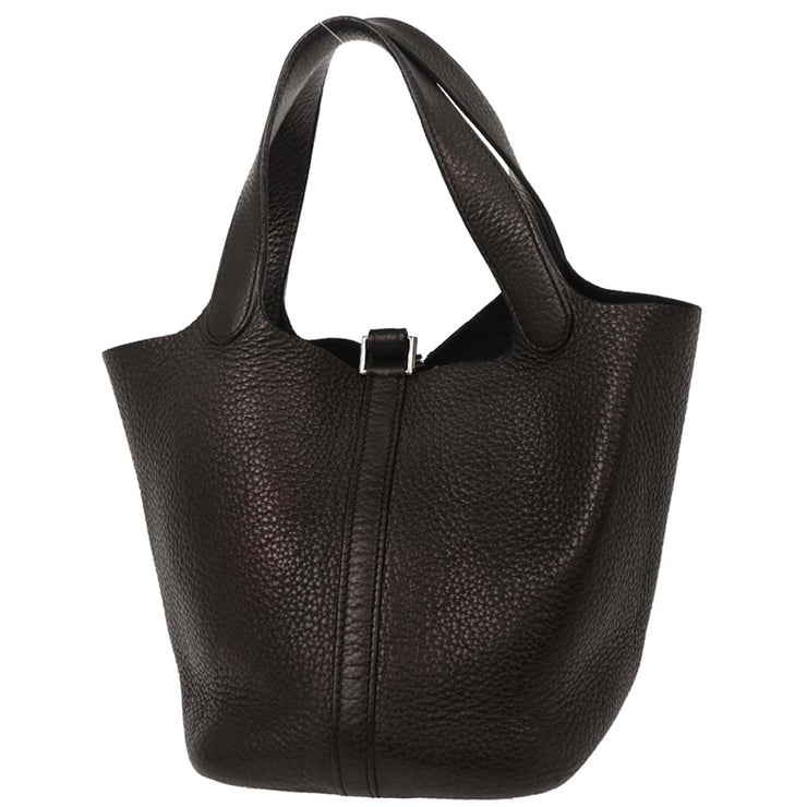 Hermes Cafe Taurillon Clemence Picotin Lock 18 PM Handbag CO.11 Square: L 125728