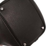 Hermes Cafe Taurillon Clemence Picotin Lock 18 PM Handbag CO.11 Square: L 125728