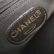 Chanel Black Calfskin Triple CC Backpack 125730