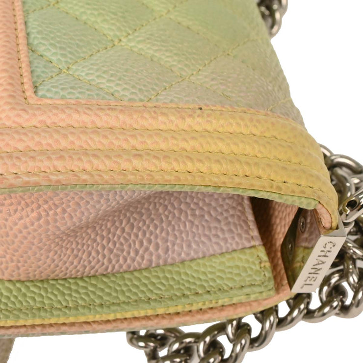 Boy Chanel Pastel Color Calfskin Mini Shoulder Bag 125733