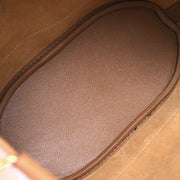 Hermes Courchevel Gold Market GM Bucket Drawstring Shoulder Bag  Circle:Z 126220