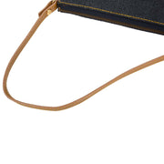 Christian Dior Navy Denim Saddle Handbag PZ1001 126221