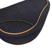 Christian Dior Navy Denim Saddle Handbag PZ1001 126221