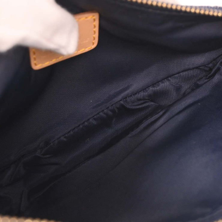 Christian Dior Navy Denim Saddle Handbag PZ1001 126221