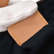 Christian Dior Navy Denim Saddle Handbag PZ1001 126221