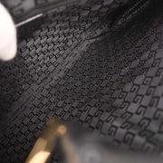 Gucci Black Leather Bamboo Handbag 0014060 002058 126223