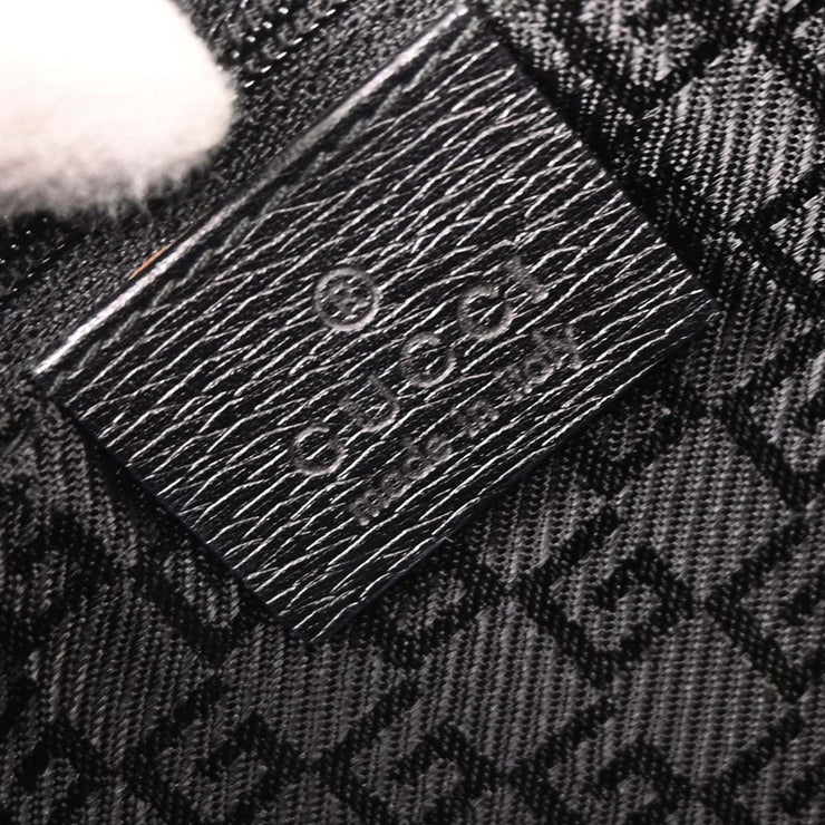 Gucci Black Leather Bamboo Handbag 0014060 002058 126223