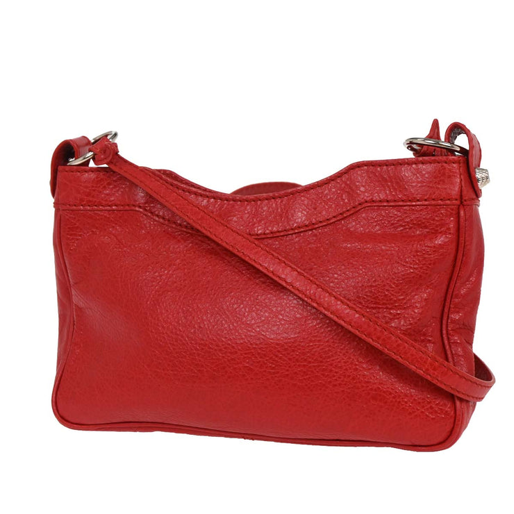 Balenciaga Red Leather Hip Shoulder Bag 237203.6420 I.002123 126224