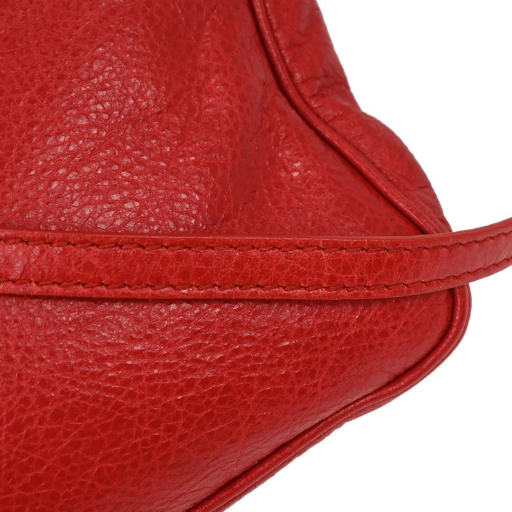 Balenciaga Red Leather Hip Shoulder Bag 237203.6420 I.002123 126224