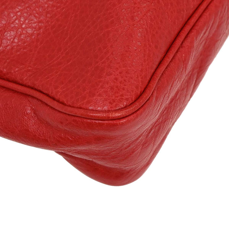 Balenciaga Red Leather Hip Shoulder Bag 237203.6420 I.002123 126224