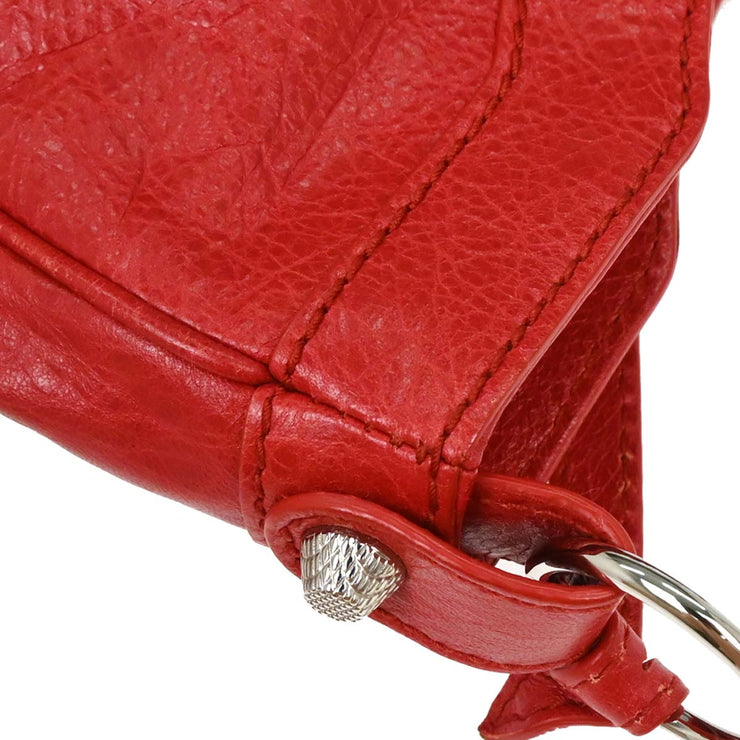 Balenciaga Red Leather Hip Shoulder Bag 237203.6420 I.002123 126224