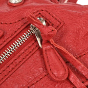 Balenciaga Red Leather Hip Shoulder Bag 237203.6420 I.002123 126224