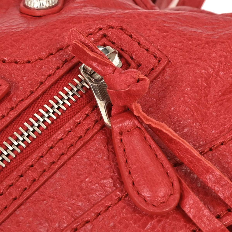 Balenciaga Red Leather Hip Shoulder Bag 237203.6420 I.002123 126224