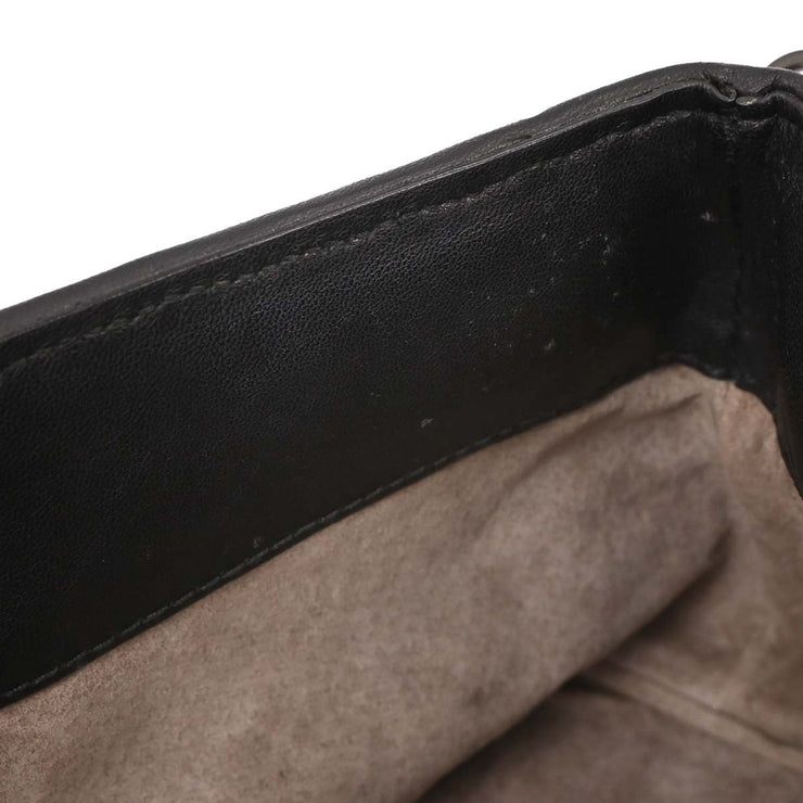 Bottega Veneta Black Intrecciato Shoulder Bag EPEV 2009 4072 A 126225