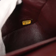 Chanel Black Calfskin Medium Classic Double Flap Shoulder Bag 126227