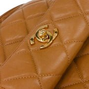 Chanel Brown Lambskin Large Duma Backpack 126239