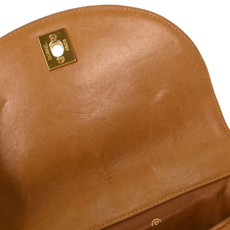 Chanel Brown Lambskin Large Duma Backpack 126239