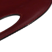 Cartier Bordeaux Leather Handbag ELDB 126244