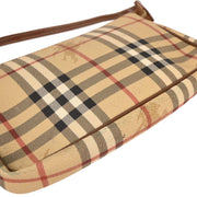 Burberry Beige PVC House Check Handbag T-03-1 126245