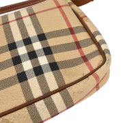 Burberry Beige PVC House Check Handbag T-03-1 126245