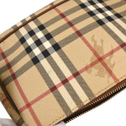 Burberry Beige PVC House Check Handbag T-03-1 126245