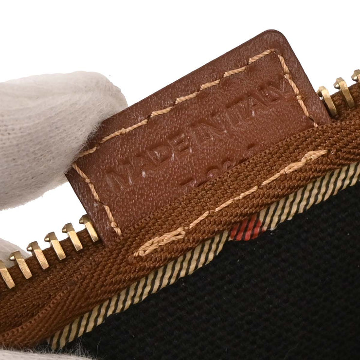 Burberry Beige PVC House Check Handbag T-03-1 126245