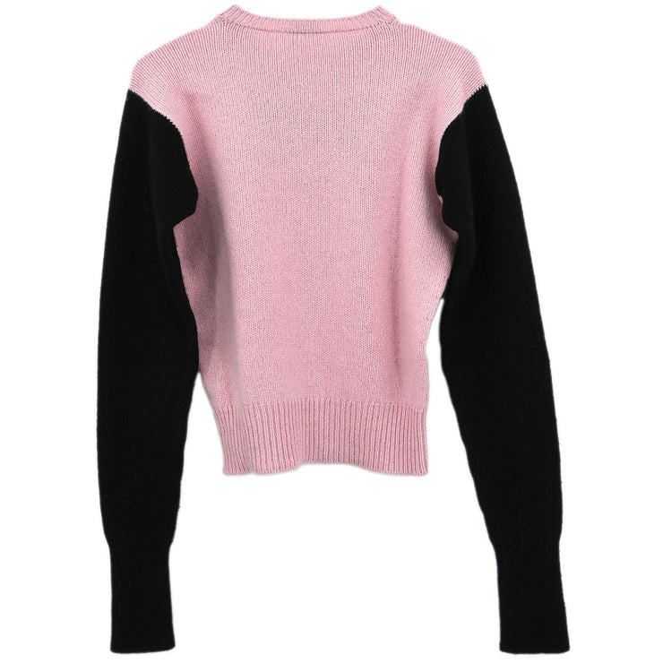 Chanel Sweater Knit Top Pink 95A #40 130893